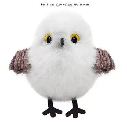 Pájaro interactivo para gatos, color blanco